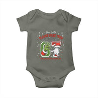 Funny Dear Santa Please Make Them Stop Saying 67 Christmas Baby Onesie Six Seven Meme Xmas - Wonder Print Shop