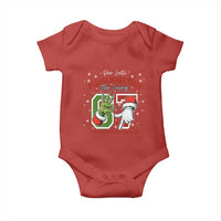 Funny Dear Santa Please Make Them Stop Saying 67 Christmas Baby Onesie Six Seven Meme Xmas - Wonder Print Shop