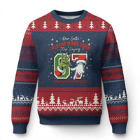 Funny Dear Santa Please Make Them Stop Saying 67 Xmas Ugly Christmas Sweater Six Seven Meme Xmas - Wonder Print Shop