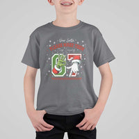 Funny Dear Santa Please Make Them Stop Saying 67 Christmas T Shirt For Kid Six Seven Meme Xmas - Wonder Print Shop