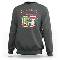 Funny Dear Santa Please Make Them Stop Saying 67 Christmas Sweatshirt Six Seven Meme Xmas - Wonder Print Shop