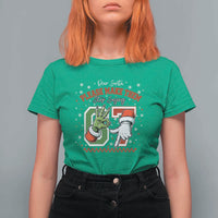 Funny Dear Santa Please Make Them Stop Saying 67 Christmas T Shirt For Women Six Seven Meme Xmas - Wonder Print Shop