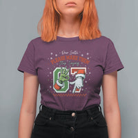 Funny Dear Santa Please Make Them Stop Saying 67 Christmas T Shirt For Women Six Seven Meme Xmas - Wonder Print Shop