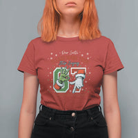 Funny Dear Santa Please Make Them Stop Saying 67 Christmas T Shirt For Women Six Seven Meme Xmas - Wonder Print Shop