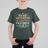 I Am My Mother In Laws Favorite Child T Shirt For Kid Family Humor - Wonder Print Shop