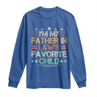 I Am My Father In Laws Favorite Child Long Sleeve Shirt Family Humor - Wonder Print Shop