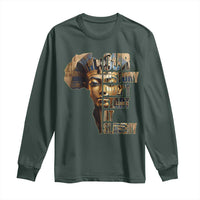 Our History Didn't Start At Slavery Long Sleeve Shirt Black History Month Ancient Egyptian