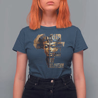 Our History Didn't Start At Slavery T Shirt For Women Black History Month Ancient Egyptian