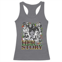 Black Women History Racerback Tank Top Her Story Black History Month
