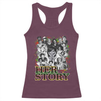 Black Women History Racerback Tank Top Her Story Black History Month