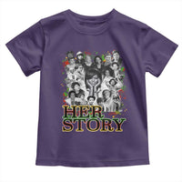 Black Women History Toddler T Shirt Her Story Black History Month