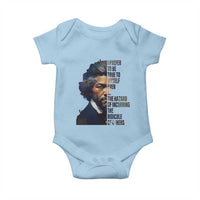 Frederick Douglass Quote Baby Onesie I Prefer To Be True To Myself Even At The Hazard Of Incurring The Ridicule Of Others
