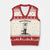 Funny God Is Testing Me And I Have Not Studied V-Neck Knit Sweater Vest Cowboy Racoon - Wonder Print Shop
