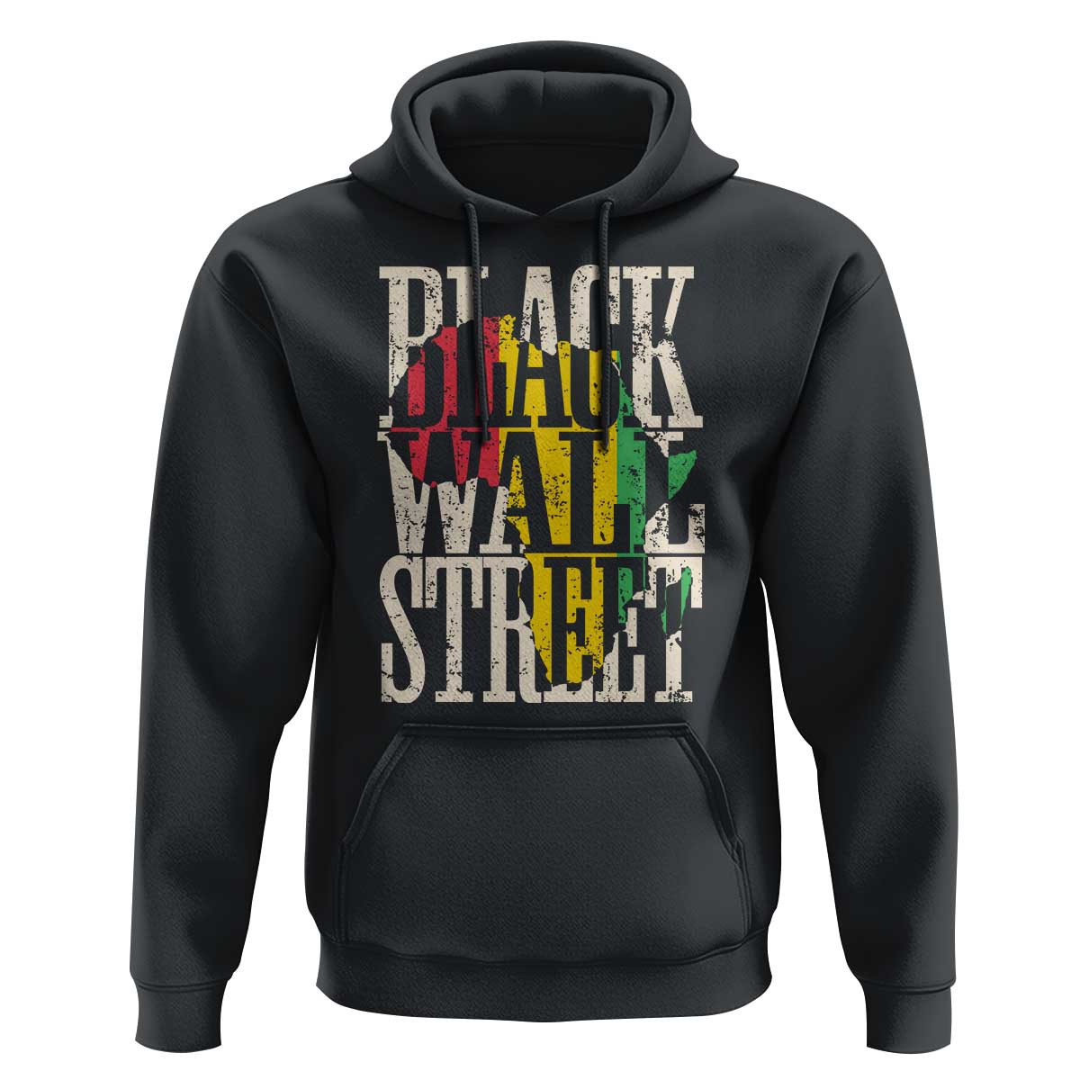 Black Wall Street Hoodie Tulsa Oklahoma Black History Month Africa Map