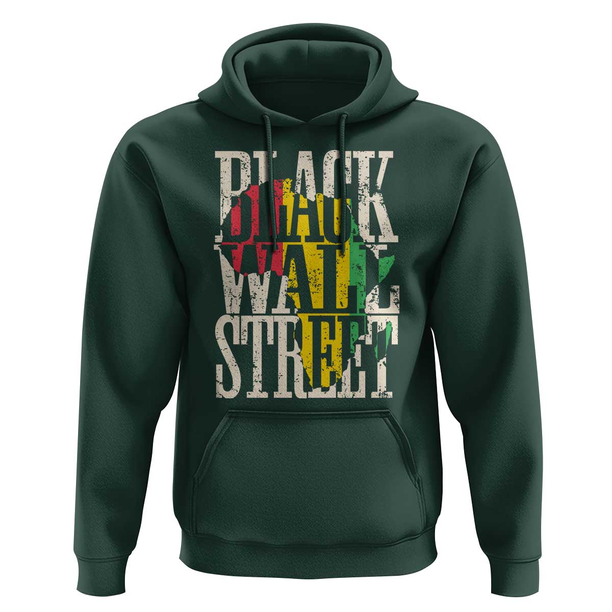 Black Wall Street Hoodie Tulsa Oklahoma Black History Month Africa Map