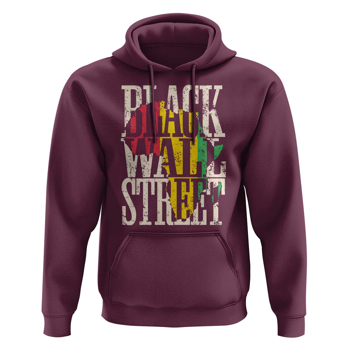 Black Wall Street Hoodie Tulsa Oklahoma Black History Month Africa Map