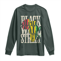 Black Wall Street Long Sleeve Shirt Tulsa Oklahoma Black History Month Africa Map