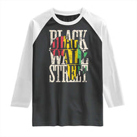 Black Wall Street Raglan Shirt Tulsa Oklahoma Black History Month Africa Map