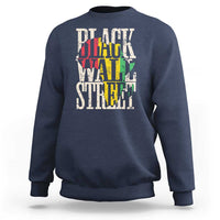 Black Wall Street Sweatshirt Tulsa Oklahoma Black History Month Africa Map