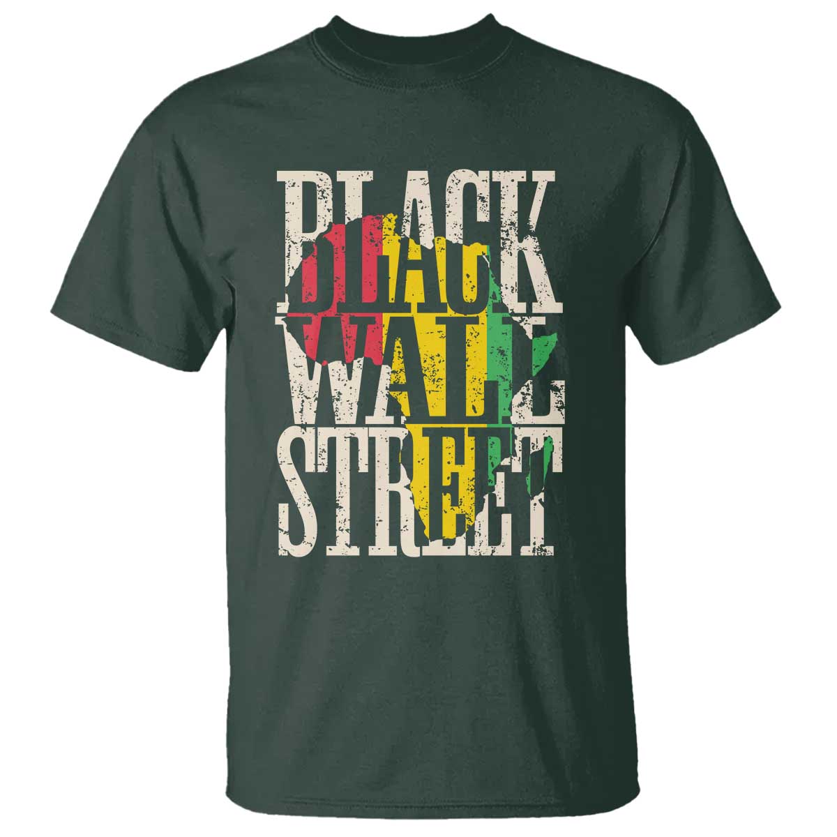 Black Wall Street T Shirt Tulsa Oklahoma Black History Month Africa Map