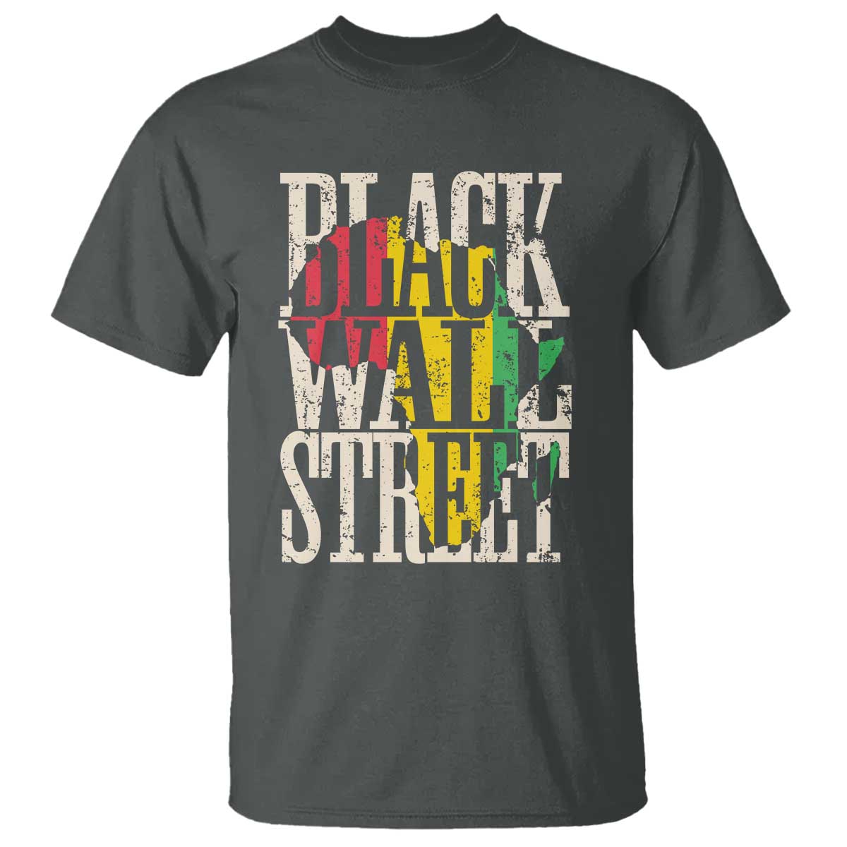 Black Wall Street T Shirt Tulsa Oklahoma Black History Month Africa Map