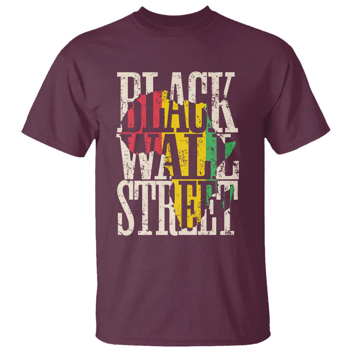 Black Wall Street T Shirt Tulsa Oklahoma Black History Month Africa Map