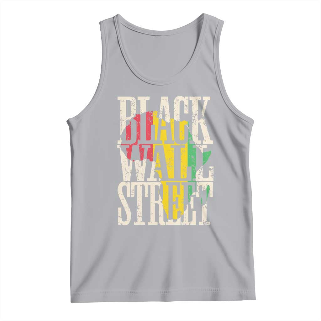 Black Wall Street Tank Top Tulsa Oklahoma Black History Month Africa Map