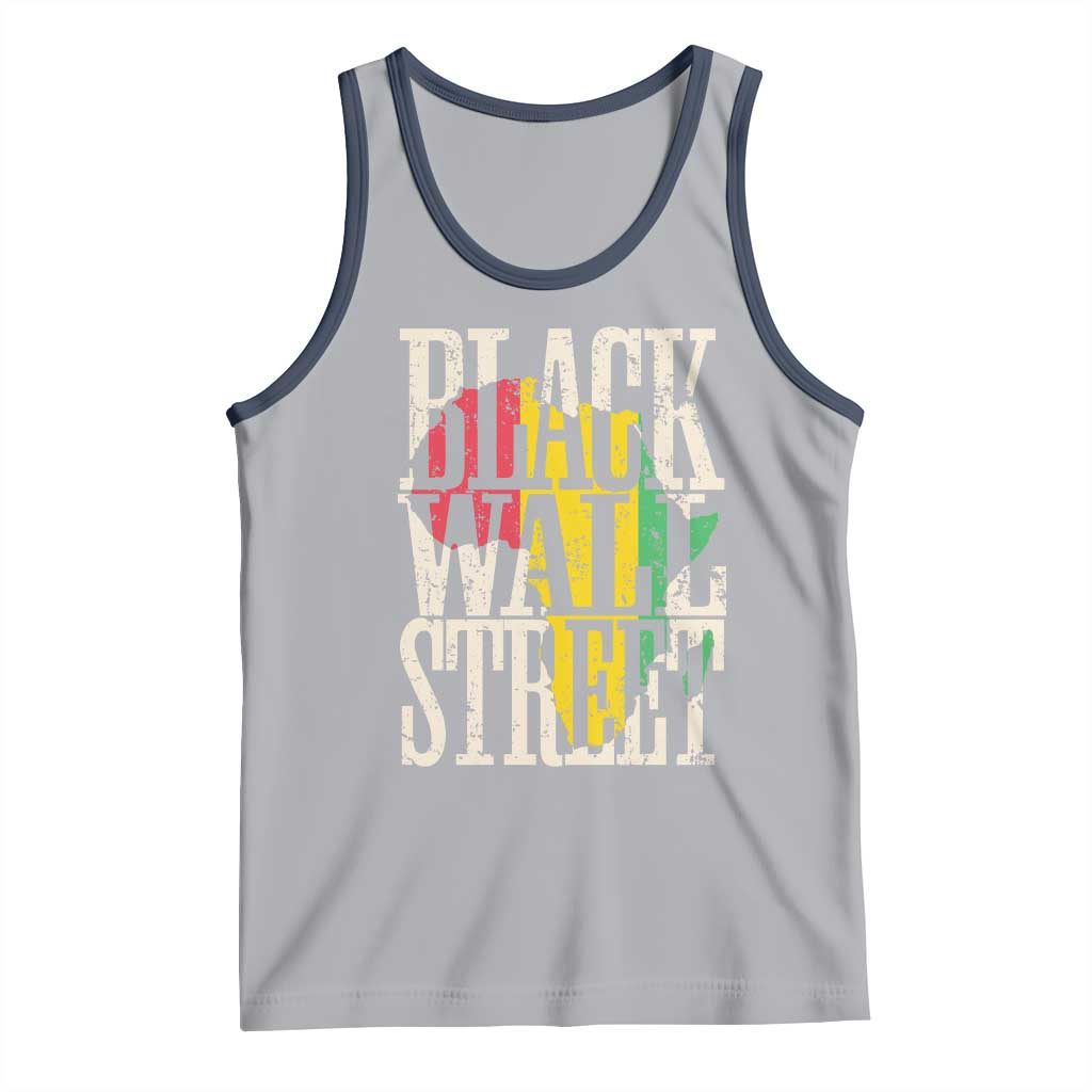 Black Wall Street Tank Top Tulsa Oklahoma Black History Month Africa Map