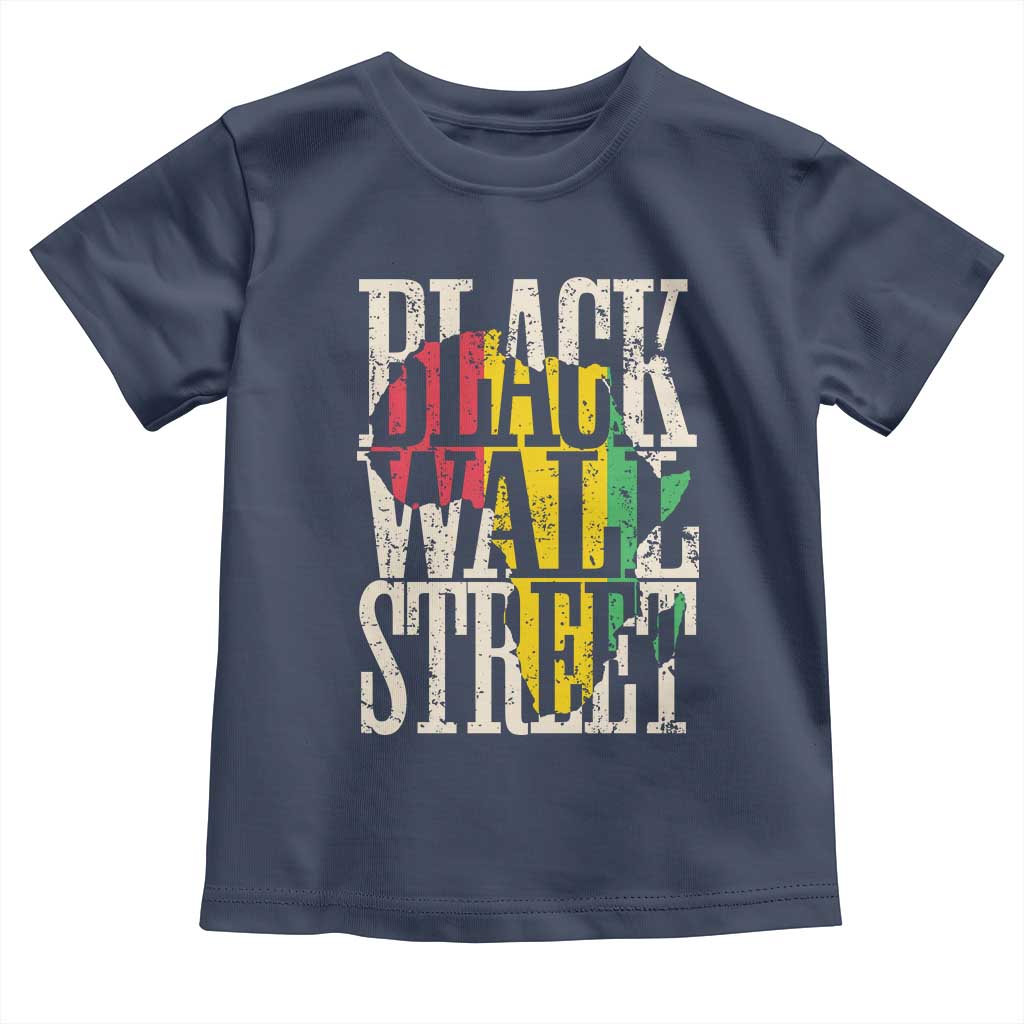 Black Wall Street Toddler T Shirt Tulsa Oklahoma Black History Month Africa Map