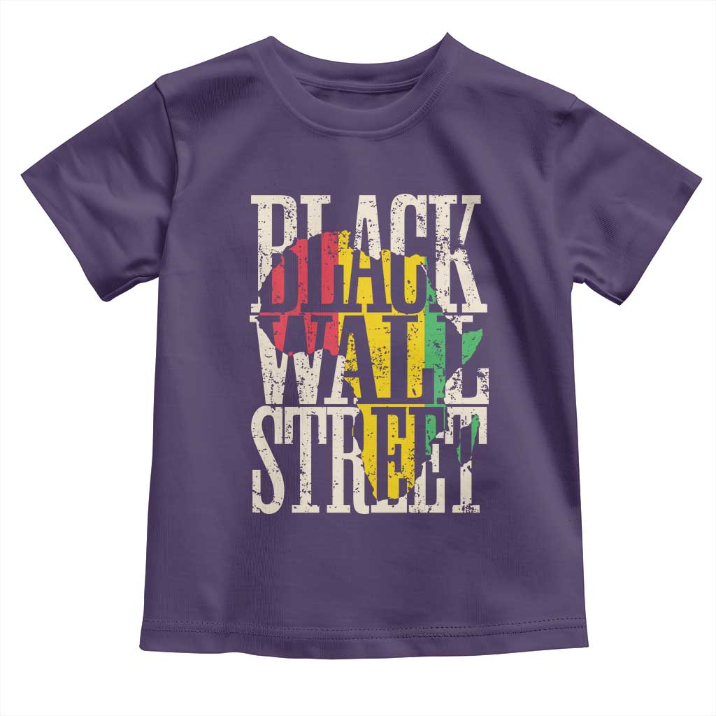 Black Wall Street Toddler T Shirt Tulsa Oklahoma Black History Month Africa Map