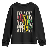 Black Wall Street Youth Sweatshirt Tulsa Oklahoma Black History Month Africa Map