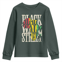 Black Wall Street Youth Sweatshirt Tulsa Oklahoma Black History Month Africa Map