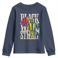 Black Wall Street Youth Sweatshirt Tulsa Oklahoma Black History Month Africa Map