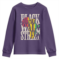 Black Wall Street Youth Sweatshirt Tulsa Oklahoma Black History Month Africa Map