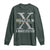 Malcolm X A Man Who Stands For Nothing Will Fall For Anything Long Sleeve Shirt Black History Month