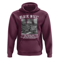 Black Wall Street First Bombs Hoodie Tulsa Oklahoma Black History Month