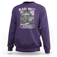 Black Wall Street First Bombs Sweatshirt Tulsa Oklahoma Black History Month