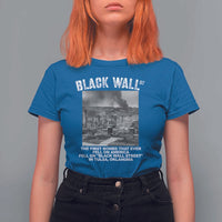 Black Wall Street First Bombs T Shirt For Women Tulsa Oklahoma Black History Month