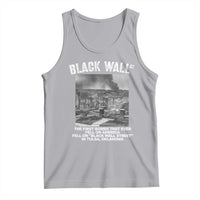 Black Wall Street First Bombs Tank Top Tulsa Oklahoma Black History Month