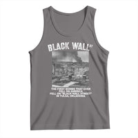 Black Wall Street First Bombs Tank Top Tulsa Oklahoma Black History Month