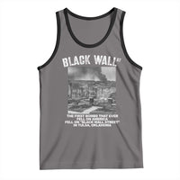 Black Wall Street First Bombs Tank Top Tulsa Oklahoma Black History Month