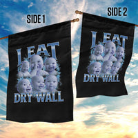Funny AI Baby Meme Laughing Garden Flag I Eat Dry Wall Baby Brainrot - Wonder Print Shop