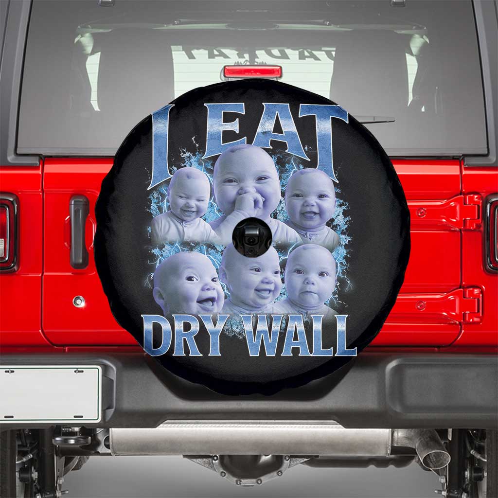 Funny AI Baby Meme Laughing Spare Tire Cover I Eat Dry Wall Baby Brainrot - Wonder Print Shop