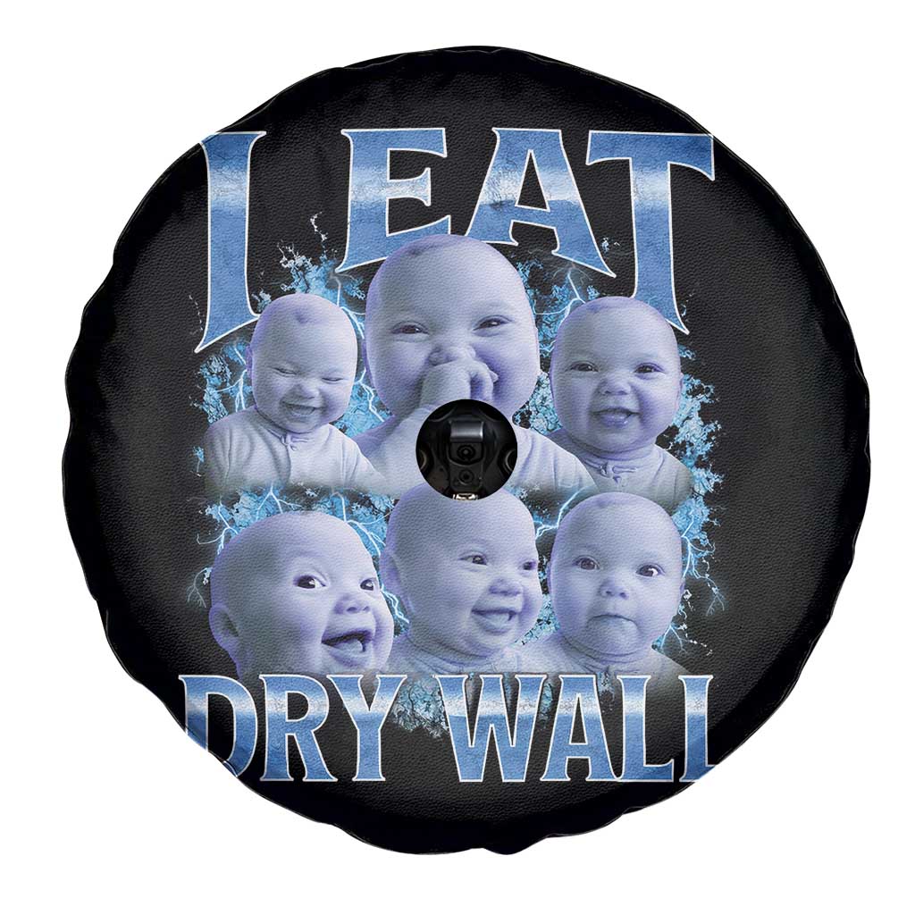 Funny AI Baby Meme Laughing Spare Tire Cover I Eat Dry Wall Baby Brainrot - Wonder Print Shop