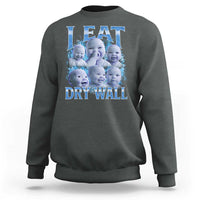 Funny AI Baby Meme Laughing Sweatshirt I Eat Dry Wall Baby Brainrot - Wonder Print Shop