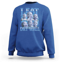 Funny AI Baby Meme Laughing Sweatshirt I Eat Dry Wall Baby Brainrot - Wonder Print Shop
