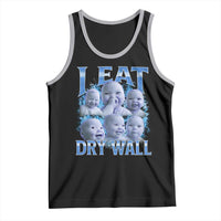 Funny AI Baby Meme Laughing Tank Top I Eat Dry Wall Baby Brainrot - Wonder Print Shop