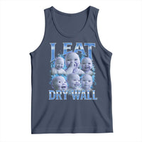 Funny AI Baby Meme Laughing Tank Top I Eat Dry Wall Baby Brainrot - Wonder Print Shop