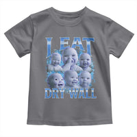 Funny AI Baby Meme Laughing Toddler T Shirt I Eat Dry Wall Baby Brainrot - Wonder Print Shop