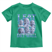 Funny AI Baby Meme Laughing Toddler T Shirt I Eat Dry Wall Baby Brainrot - Wonder Print Shop